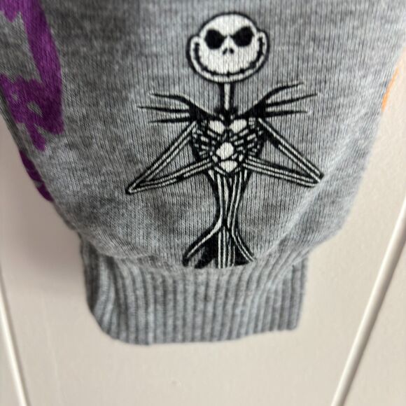 The Nightmare Before Christmas Jack Skellington Jogger Sleepwear Pants S 4-6 #C - Picture 6 of 8